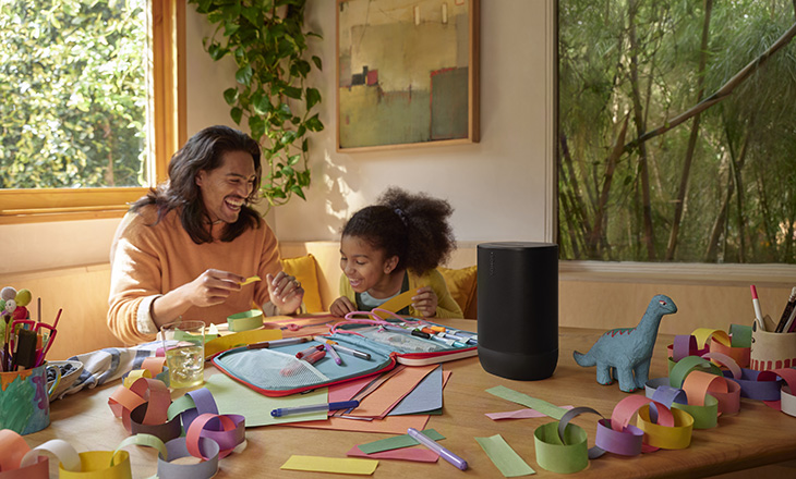 شركة Sonos تكشف النقاب عن مكبّر الصوت Move 2 الجديد لصوت استيريو قوي